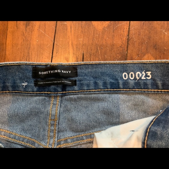 Something Navy Straight Leg Jeans - Picture 3 of 4